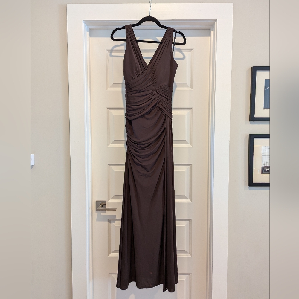 Laundry by Shelli Segal Chocolate Gown
